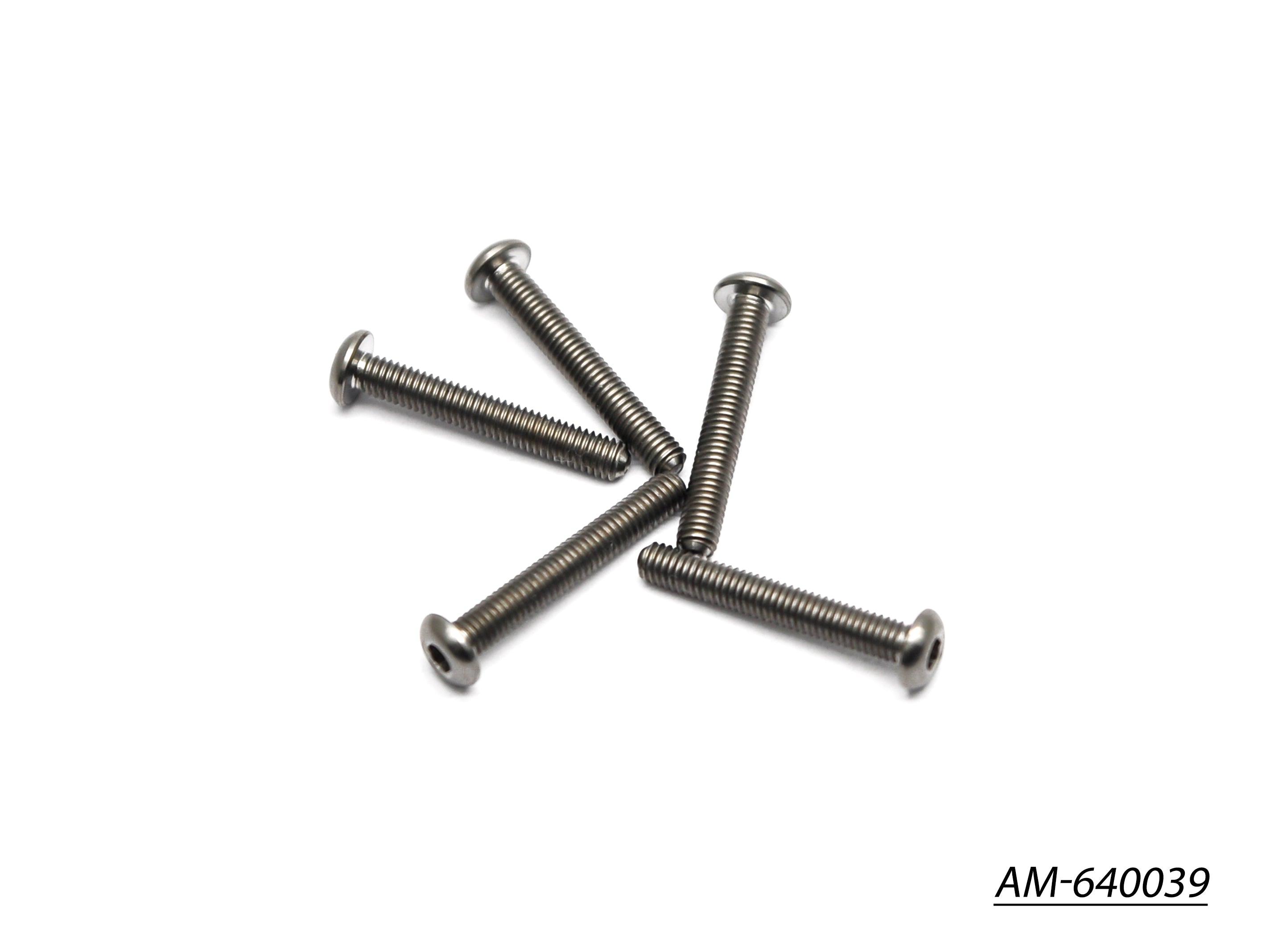 Arrowmax AM-640039 vis titane M3x20 tête ronde (5)