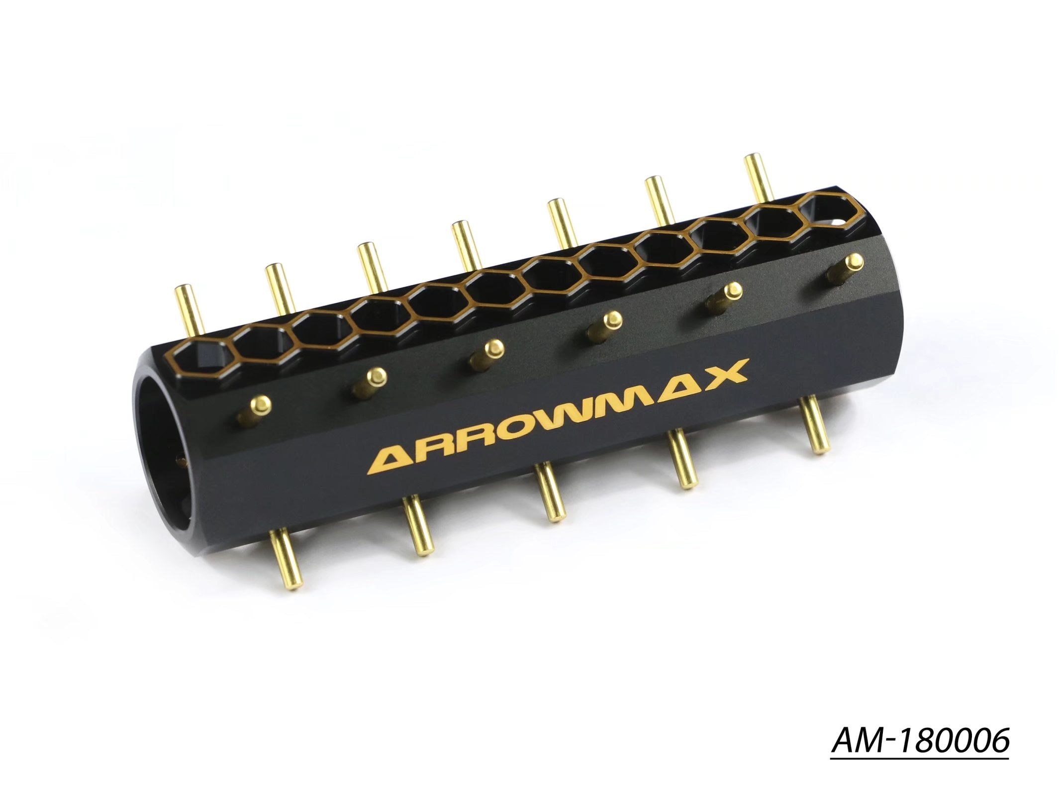 Arrowmax AM-180006 support pignon 48DP 64DP noir doré