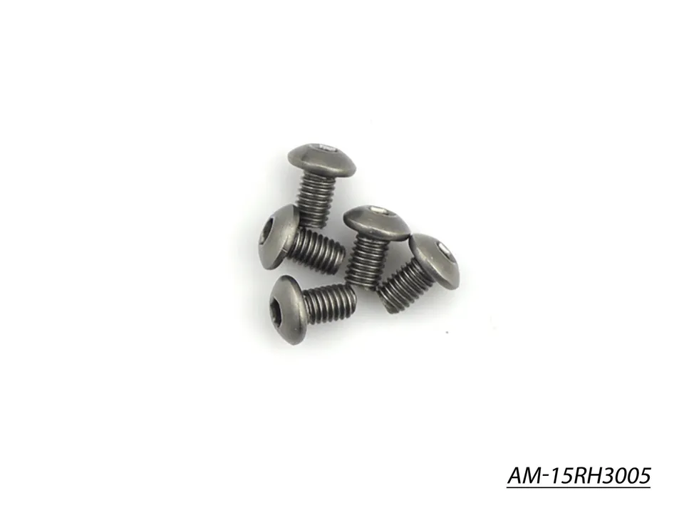 Arrowmax Screws vis titane M3x5 tête ronde allen x5