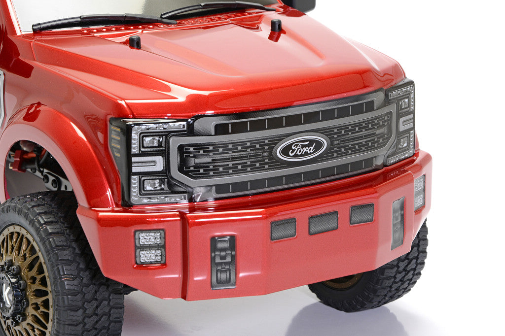 CEN 8989 Ford F-450 KG1 camion RC RTR 1/10 rouge
