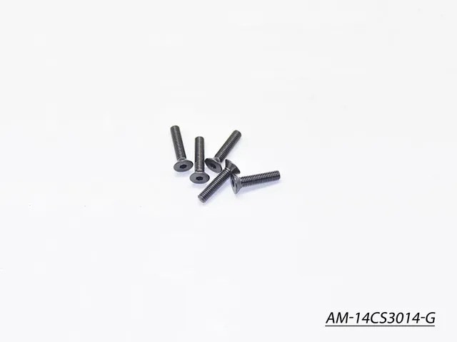 Arrowmax Screws AM-14CS3014-G vis alu M3x14 grise lot 5