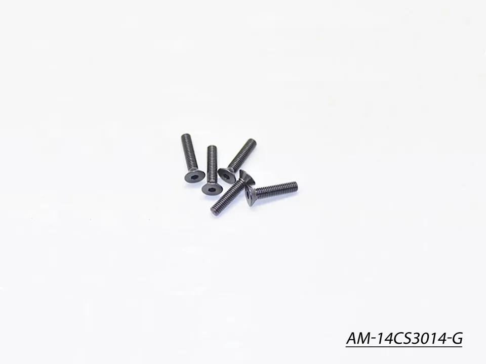 Arrowmax Screws AM-14CS3014-G vis alu M3x14 grise lot 5