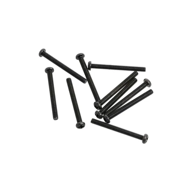 CEN Hardware G36198 vis tête ronde M3x30 10 pcs
