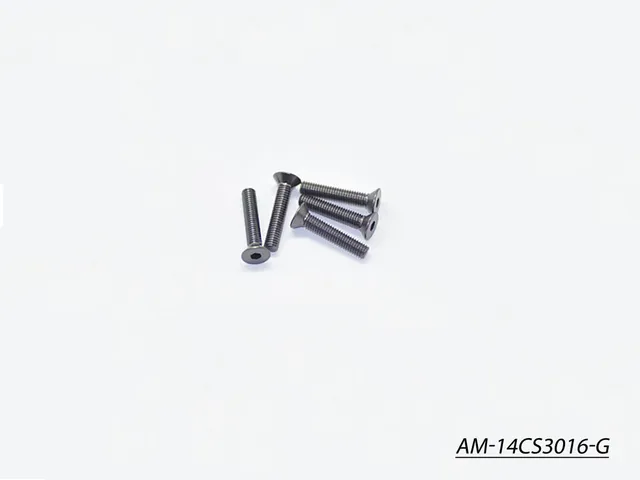 Arrowmax AM-14CS3016-G vis alu M3x16 gris x5 7075