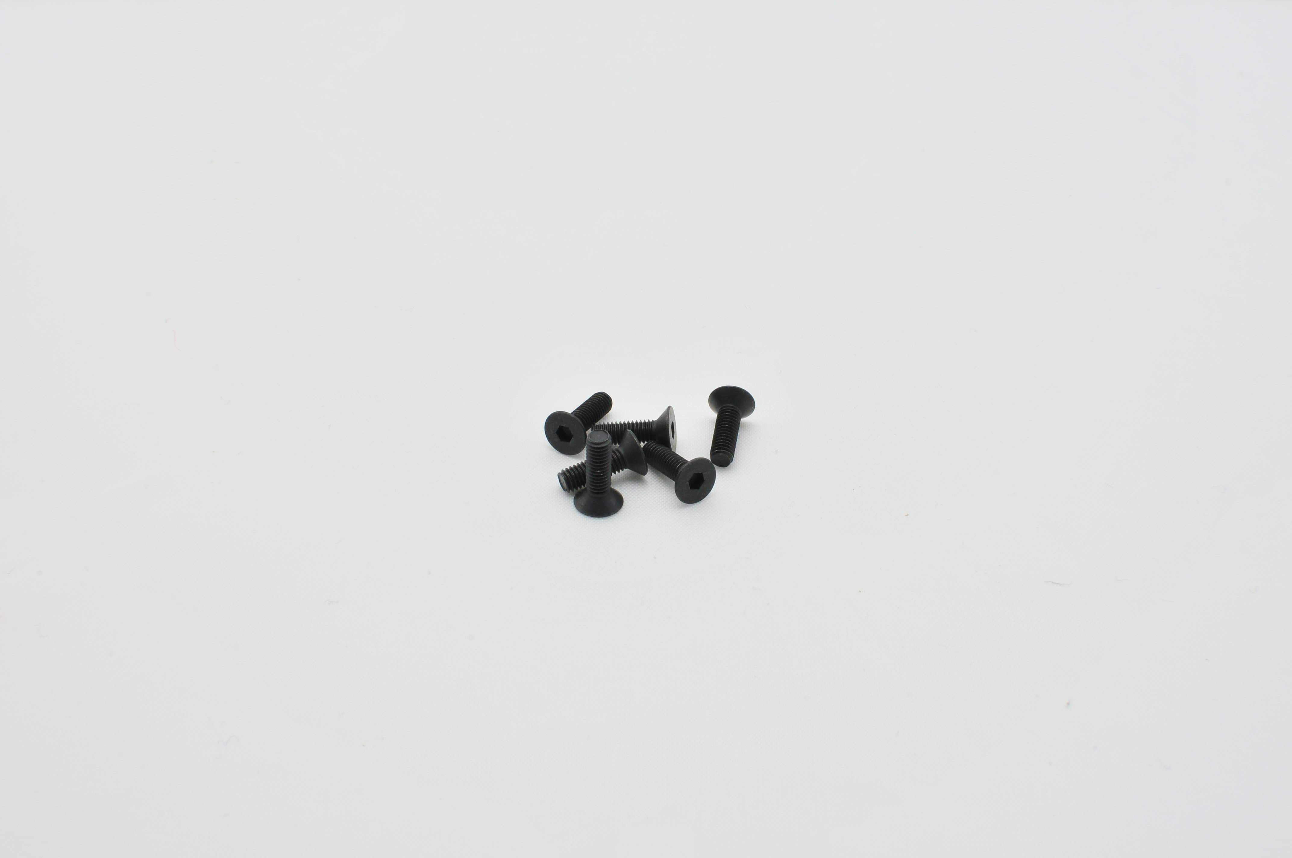 CEN G36101 vis tête fraisée M3x10mm x6