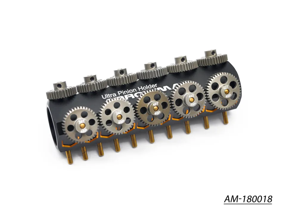 Arrowmax Set 11 Pignons Alu 48DP 32T-42T AM-180018 + caddy