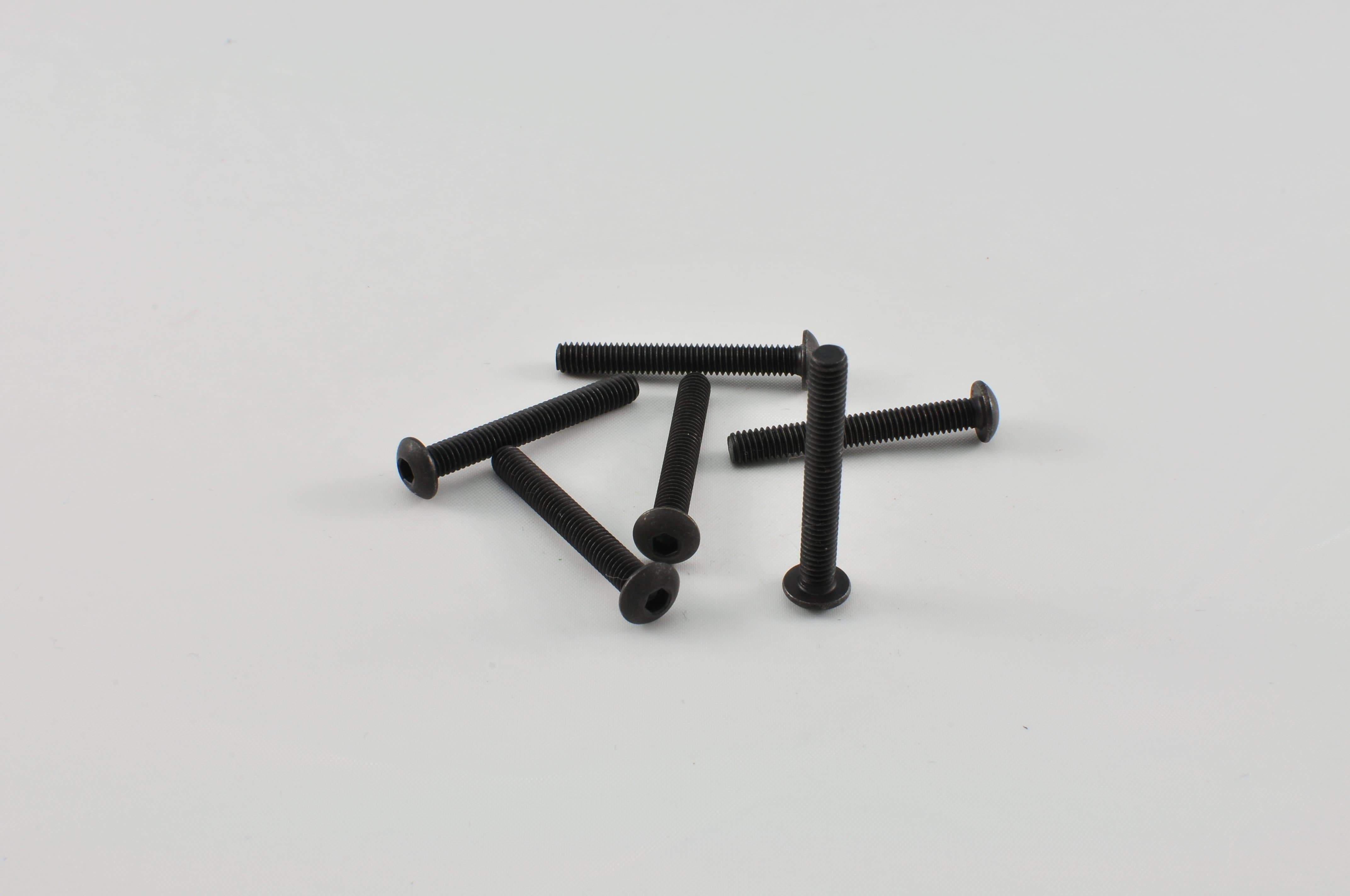 CEN Hardware G36304A vis M4x30mm tête ronde 6 pièces