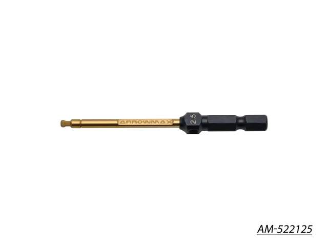 Arrowmax AM-522125 embout clé 2,5x80 bille V2