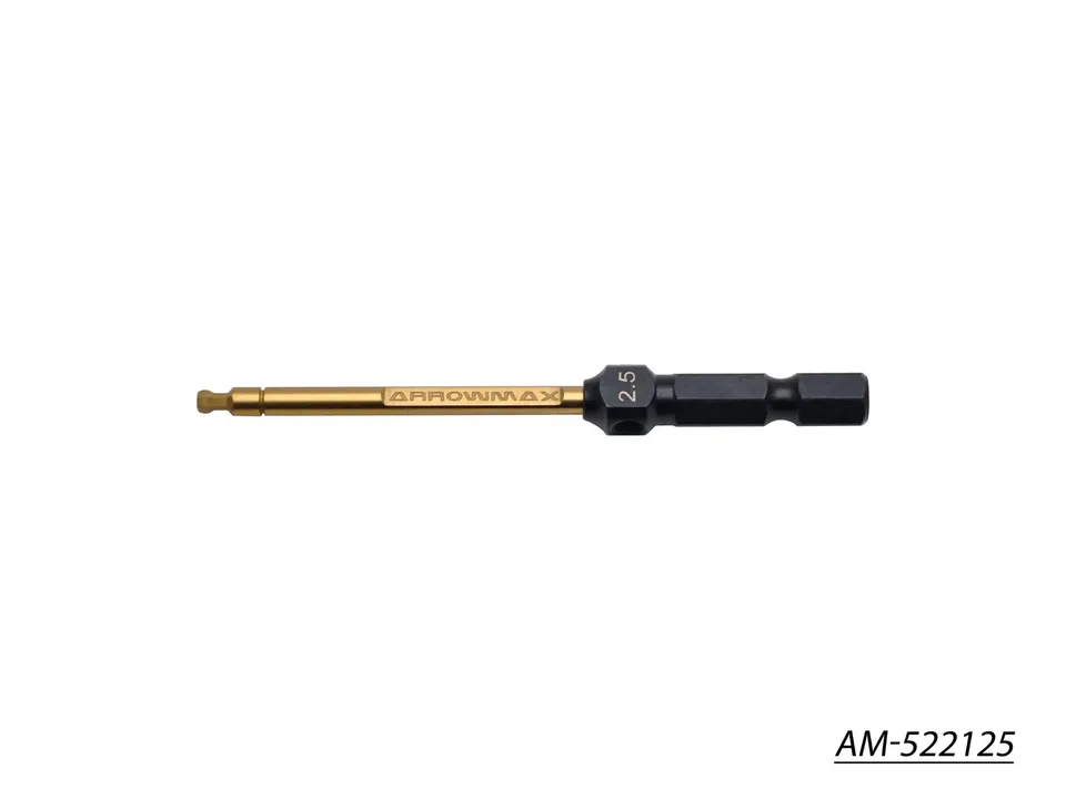 Arrowmax AM-522125 embout clé 2,5x80 bille V2