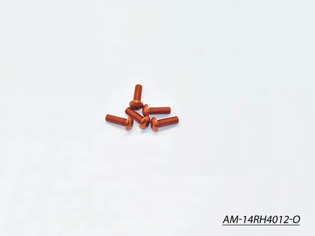 Arrowmax AM-14RH4012-O vis alu M4x12 orange 7075 lot 5