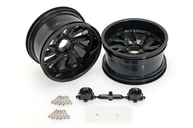 CEN CD0655 Roues KG1 Vile KF004 Noires x2 F250