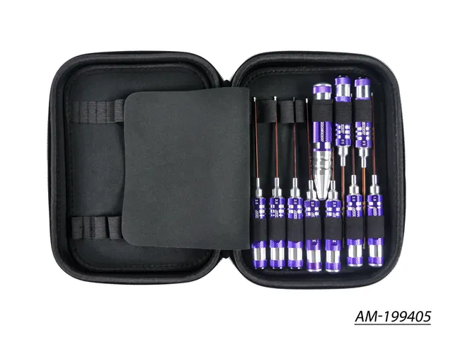 Arrowmax AM-199405 kit outils hélico 10 pcs avec sac