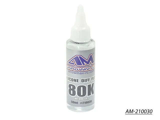 Arrowmax Diff Fluid huile silicone 59ml 80.000cst AM-210030