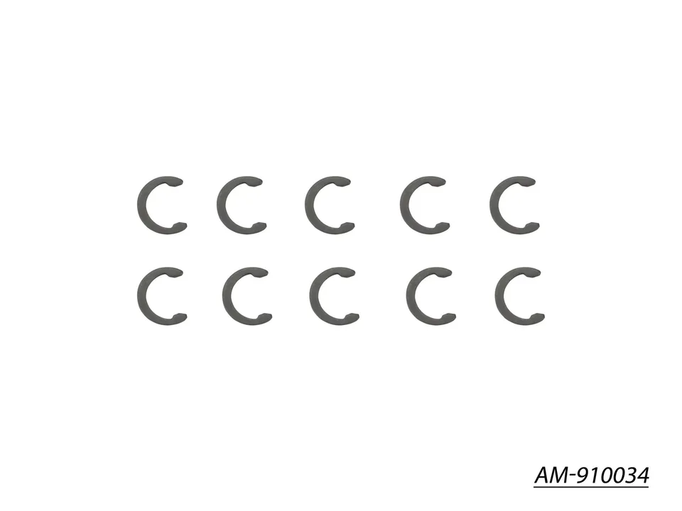 Arrowmax Medius Circlips Arbre AM-910034 Lot de 10