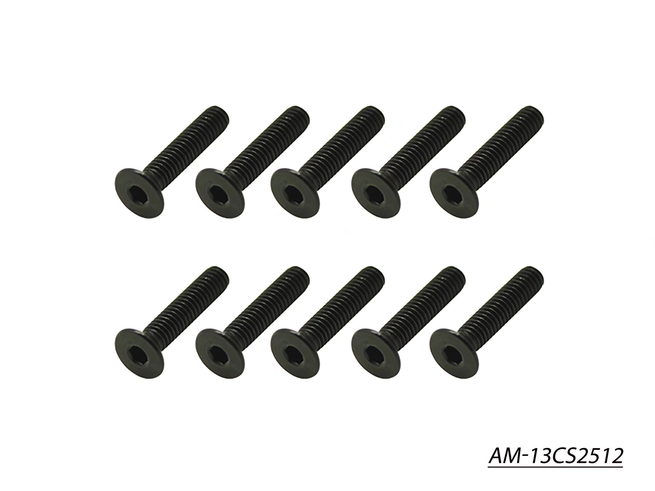 Arrowmax AM-13CS2512 vis Allen fraisée M2.5x12 lot de 10