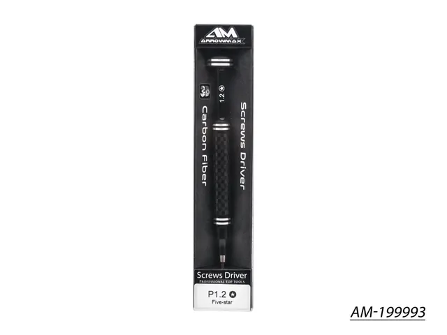 Arrowmax Tournevis Carbone 3D P1.2 Five-Star AM-199993