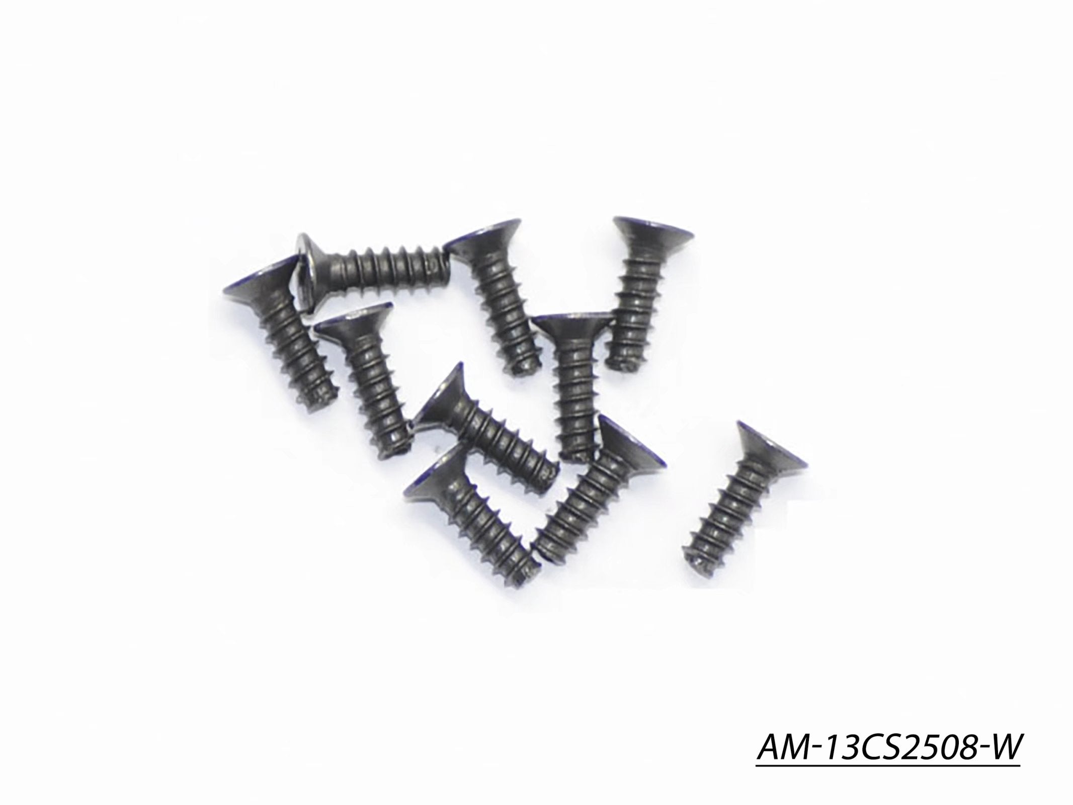 Arrowmax AM-13CS2508-W vis fraisées M2.5x8 cruciformex10