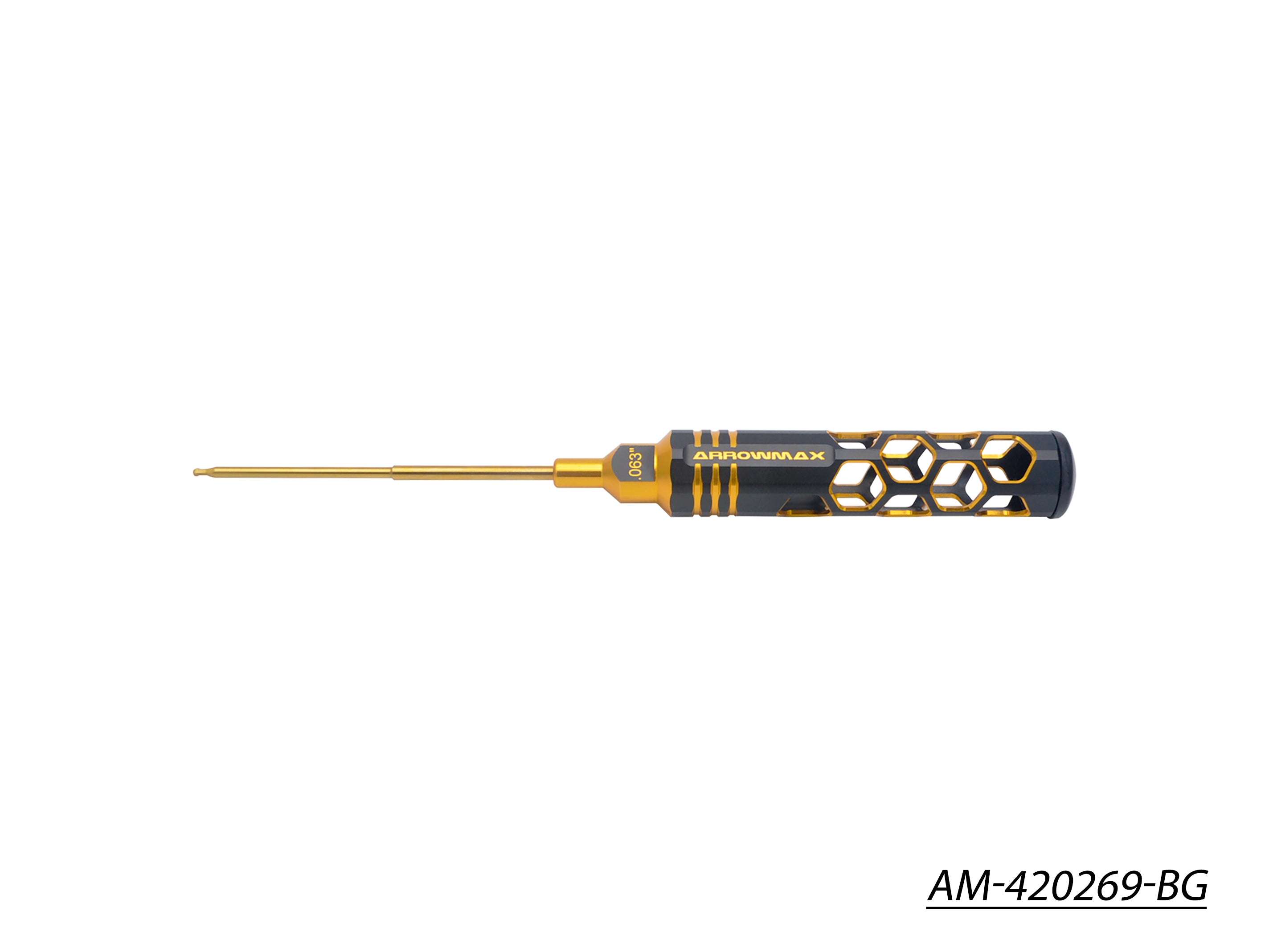 Arrowmax Black Golden Clé bille 3,0x120mm AM-420130-BG