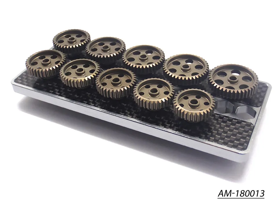 Arrowmax AM-180013 pignons alu 48DP 31T-40T coffret x10