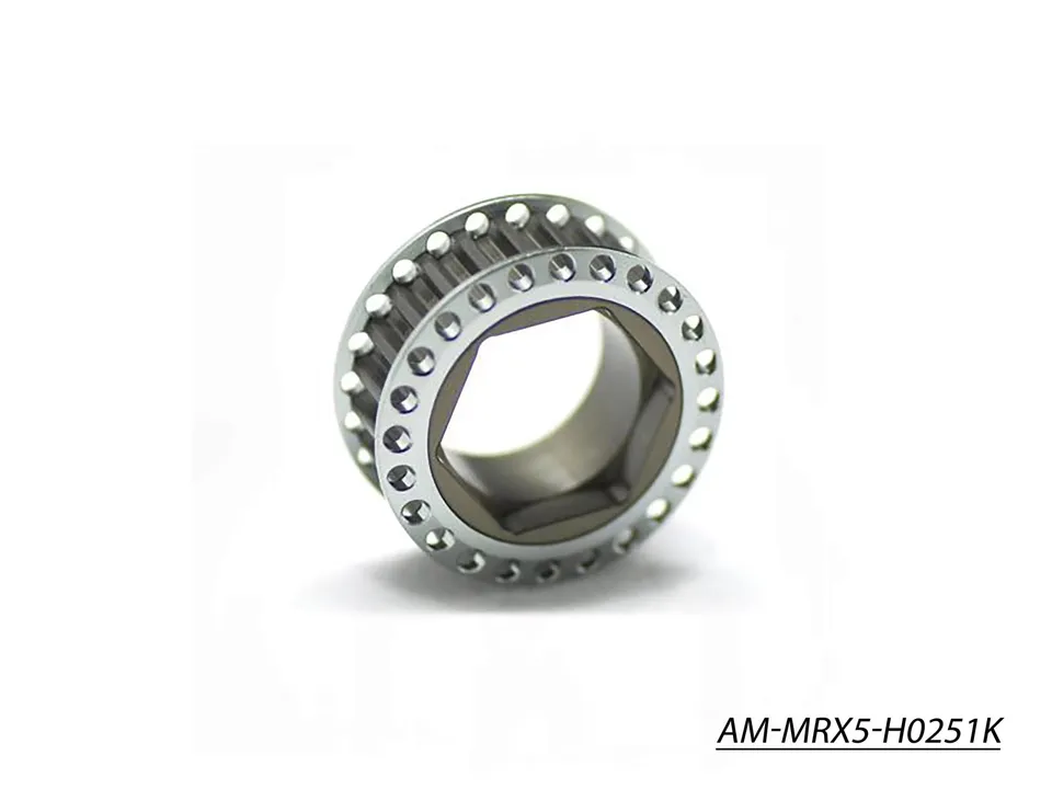 Arrowmax Option Parts AM-MRX5-H0251K poulie 24T alu 7075 Hard