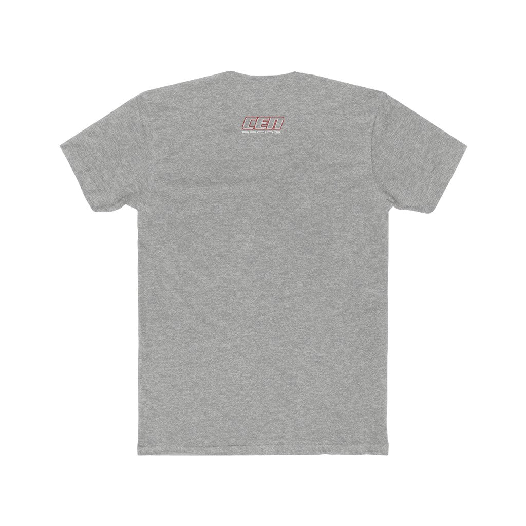 CEN Racing T-Shirt Digital Camo Logo Red Coton Noir L