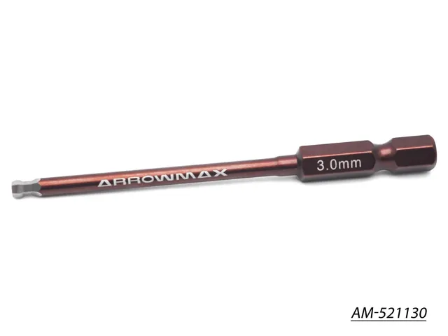 Arrowmax AM-521130 Embout Power Tip Boule 3.0x80 mm