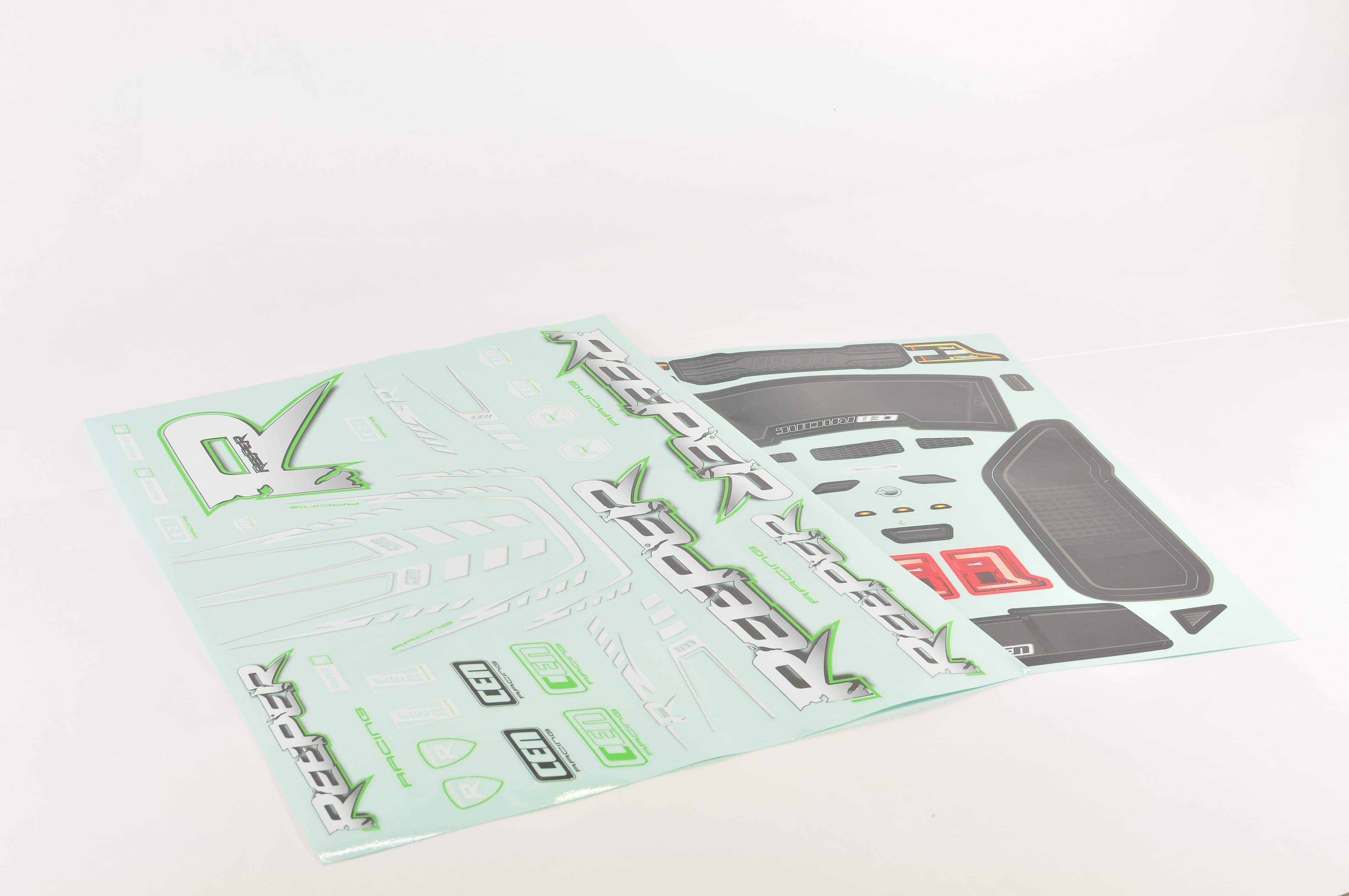 CEN GS183 Reeper planche decals verte 1/7