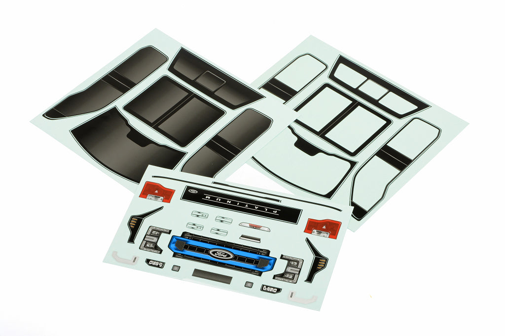 CEN CD0971 decal calandre Ford F-250 Daytona Blue