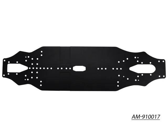 Arrowmax AM-910017 châssis Yokomo BD9 MID alu 2,0mm