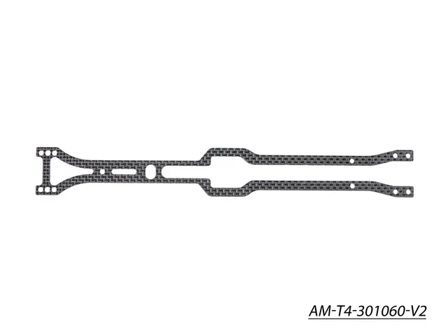 Arrowmax T4'20 platine supérieure graphite 2,25mm