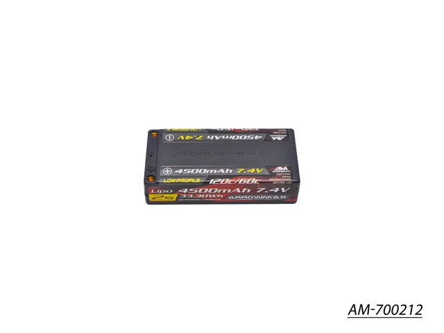 Arrowmax 2S LiPo AM-700212 batterie shorty 4500mAh 7.4V