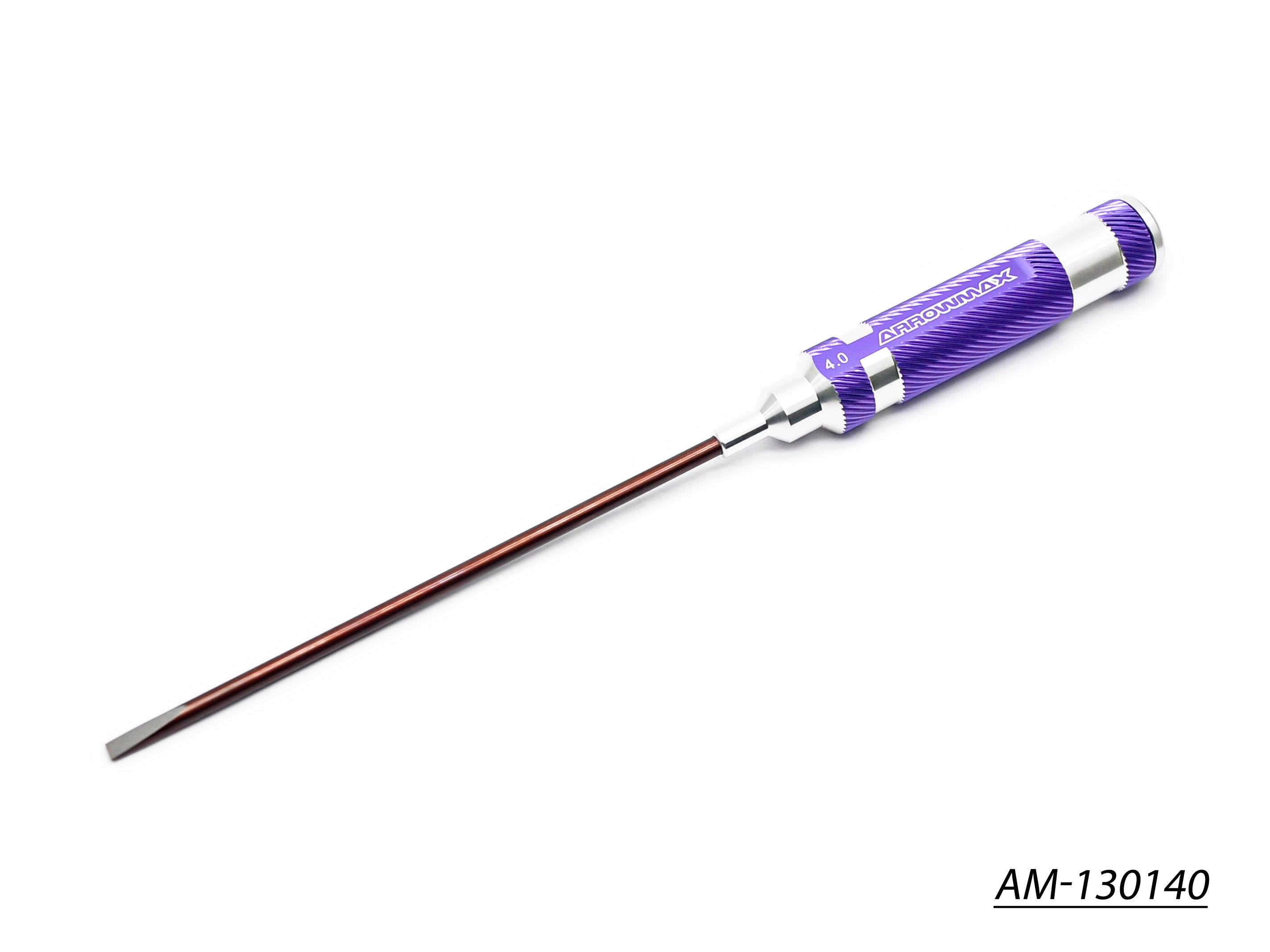 Arrowmax Purple Tools AM-130140 Tournevis Plat 4.0x150mm