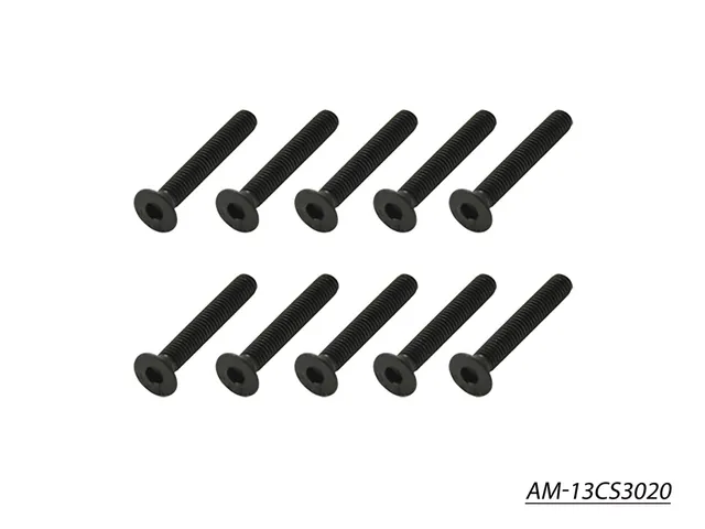 Arrowmax Screws AM-13CS3020 vis allen fraisée M3x20 lot de 10