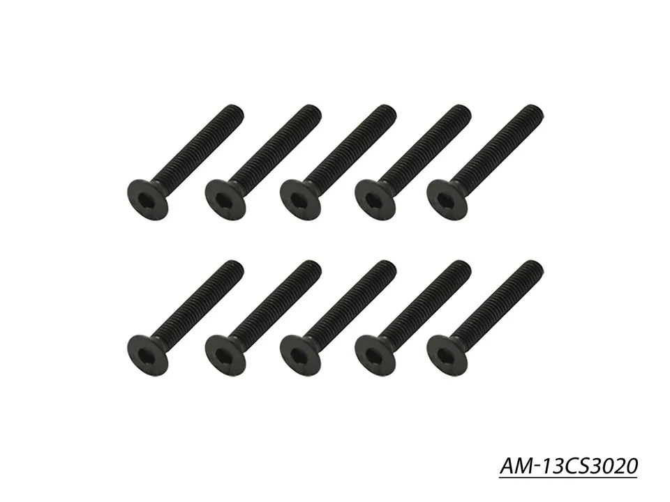 Arrowmax Screws AM-13CS3020 vis allen fraisée M3x20 lot de 10