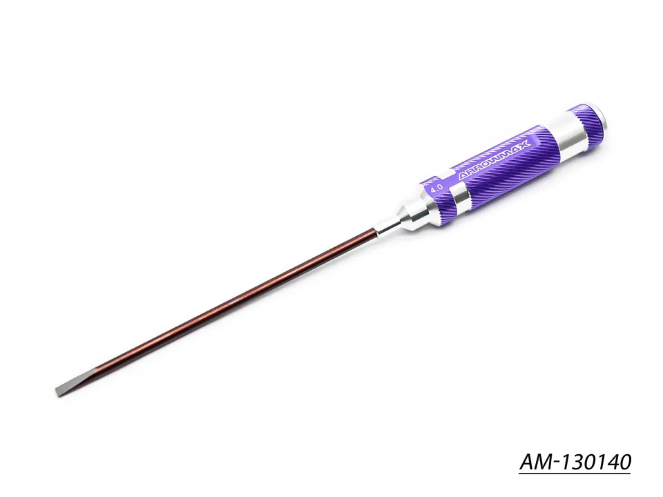 Arrowmax Purple Tools AM-130140 Tournevis Plat 4.0x150mm