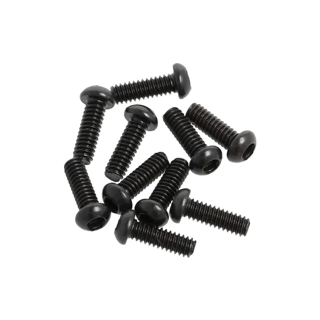CEN G36361 Vis M2x6 tête ronde six pans lot 10 Kaos