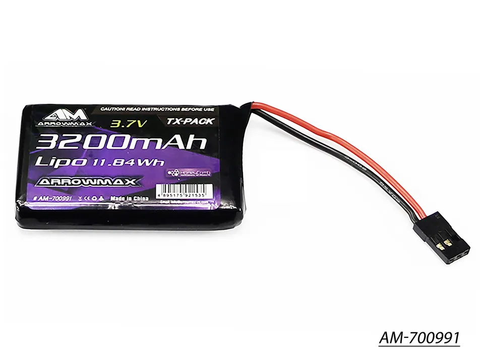 Arrowmax 1S LiPo AM-700991 batterie Sanwa MT-44 3200mAh