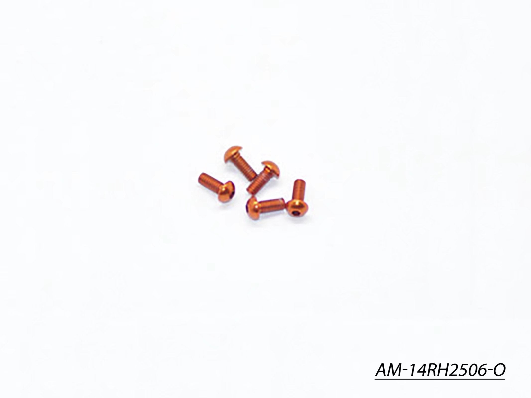 Arrowmax Screws AM-14RH2506-O vis alu M2.5x6 orange