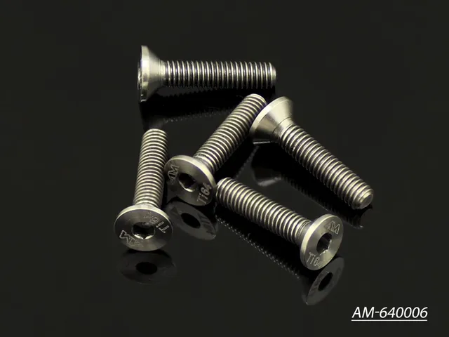 Arrowmax Screws AM-640006 vis titane M3x14 fraisée x5