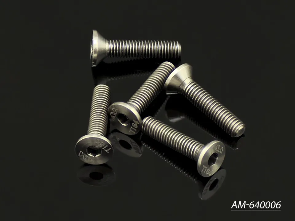 Arrowmax Screws AM-640006 vis titane M3x14 fraisée x5