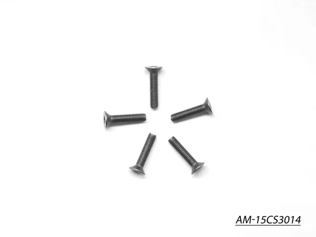 Arrowmax Vis Titane Fraisée Allen M3x14 Lot 5 AM-15CS3014