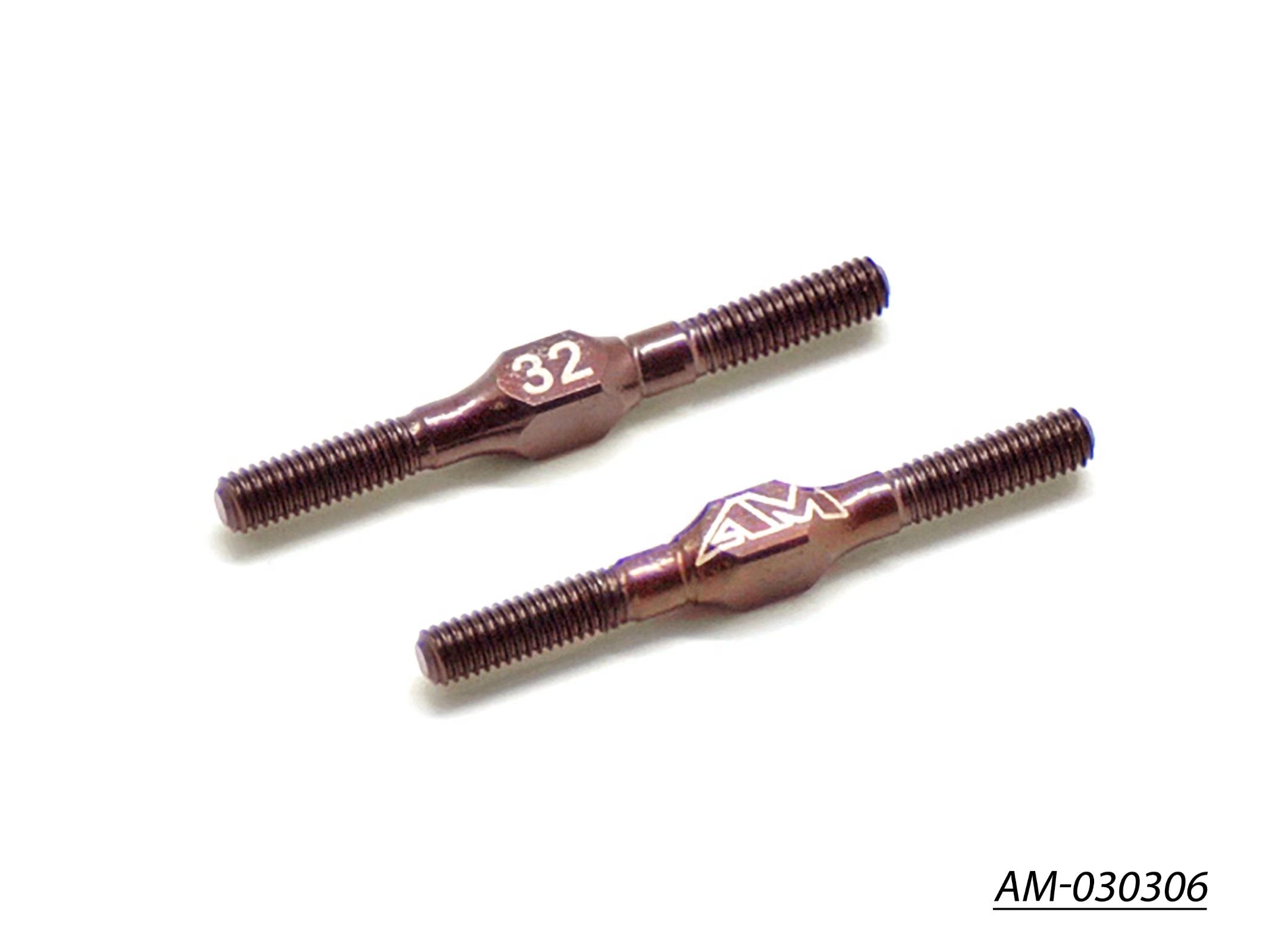Arrowmax Turnbuckle AM-030306 biellette 3x32 acier lot 2