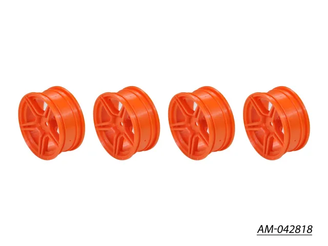 Arrowmax Rims Jantes 1/10 TC 5 branches orange AM-042818