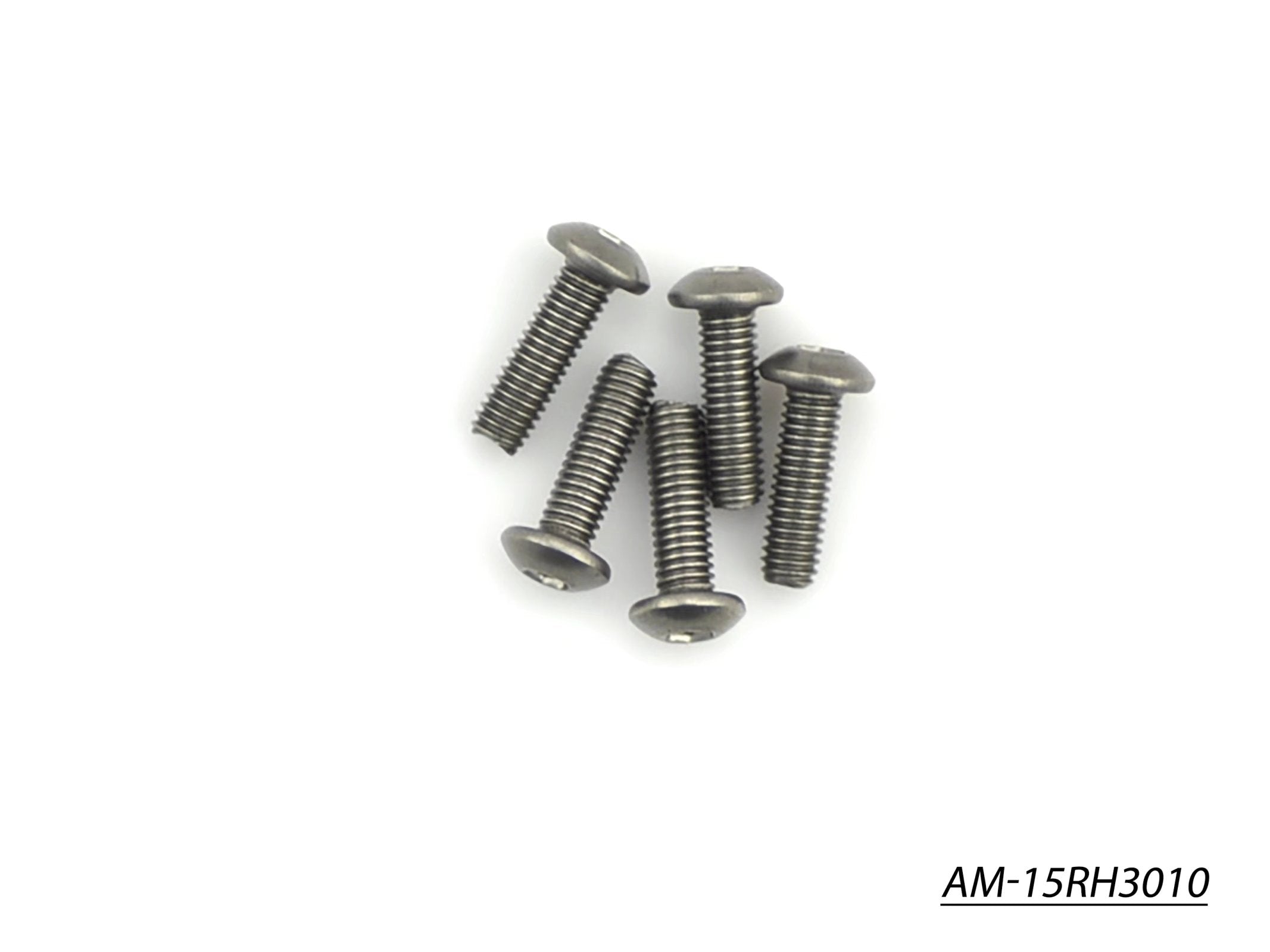 Arrowmax Screws AM-15RH3010 vis titane M3x10 ronde x5