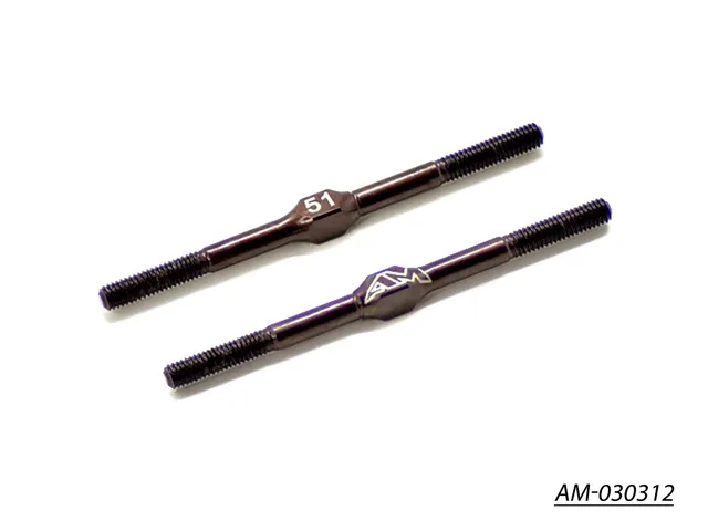 Arrowmax Turnbuckle Biellette 3x51mm AM-030312 acier lot 2