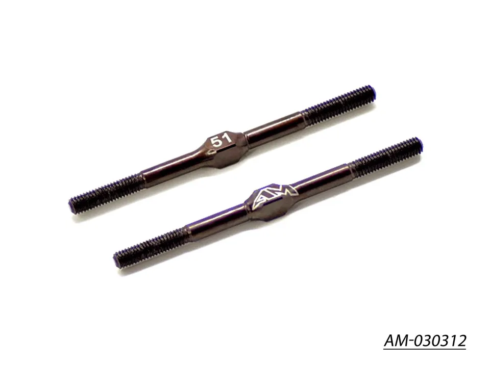 Arrowmax Turnbuckle Biellette 3x51mm AM-030312 acier lot 2