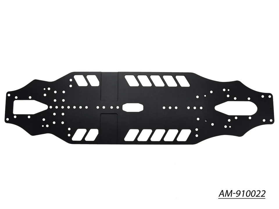 Arrowmax Medius châssis Yokomo BD9 MID alu 7075 2,0 mm