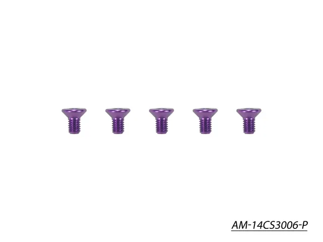 Arrowmax AM-14CS3006-P vis alu M3x6 violet x5