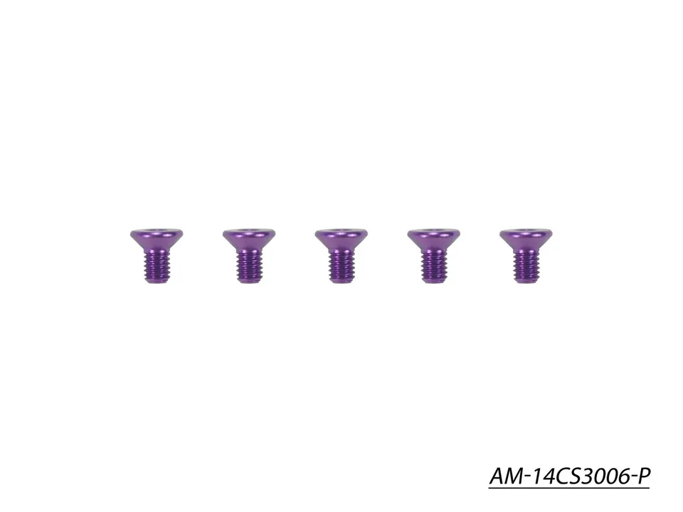 Arrowmax AM-14CS3006-P vis alu M3x6 violet x5