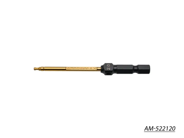 Arrowmax AM-522120 embout clé hex 2.0x80mm Power Tip V2